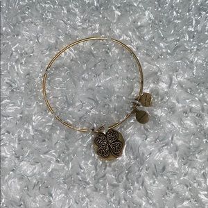 Alex and Ani Four Lead Clover Bracelet